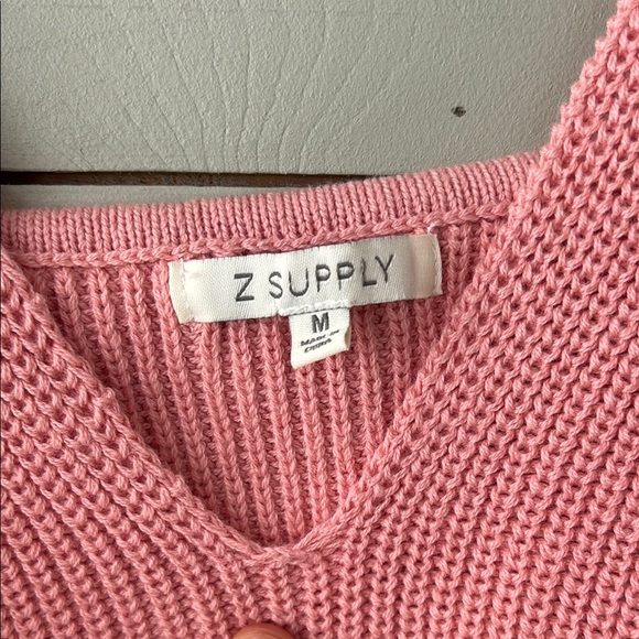 Pink Knit Crop Top - Picture 3 of 5